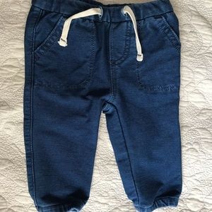 Gap denim jogger 9-12m
